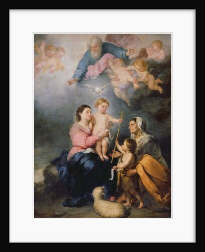 The Holy Family or The Virgin of Seville by Bartolome Esteban Murillo