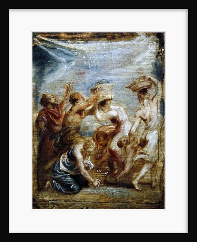Israelites gathering manna, c.1626-28 by Peter Paul Rubens