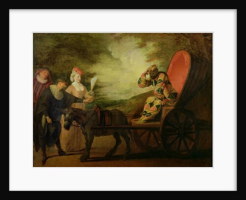 The Harlequin, Emperor of the Moon, c.1712 by Jean Antoine Watteau