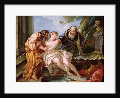 Suzanna and the Elders, 1746 by Joseph-Marie the Younger Vien