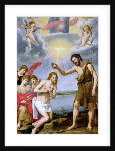The Baptism of Christ by Ottavio Vannini