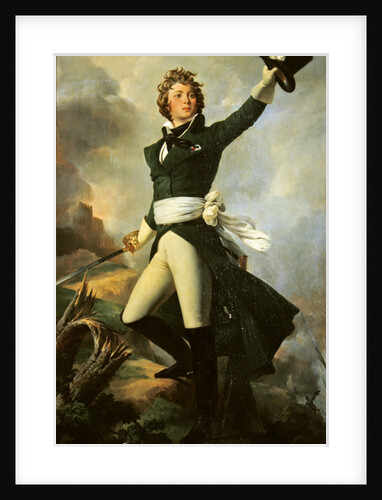 Antoine Philippe de la Tremoille, Prince of Talmont, 1826 by Leon Cogniet