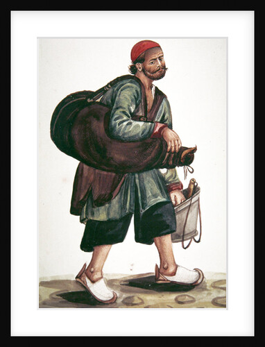 The coalman by Persian School