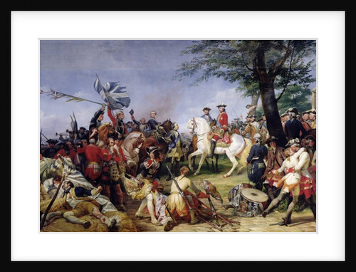 The Battle of Fontenoy, 11th May 1745, 1828 by Emile Jean Horace Vernet