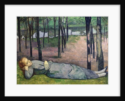 Madeleine in the Bois d'Amour, 1888 by Emile Bernard