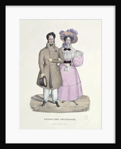 Promenade Bourgeoise by Charles Philipon