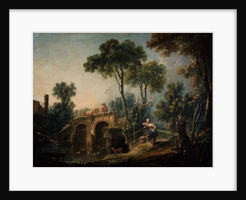 The Bridge, 1761 by Francois Boucher