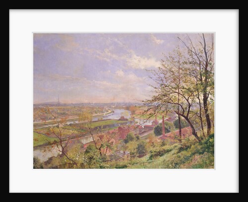 View of Boulogne sur Seine, c.1900 by Louis Tauzin