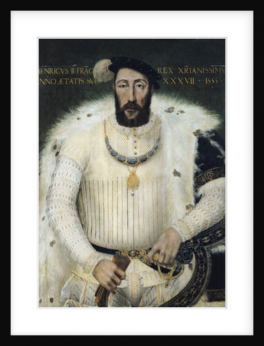 Henri II, King of France, 1555 by French School