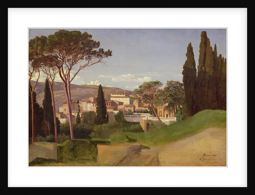View of a Roman Villa, 1844 by Jean Achille Benouville