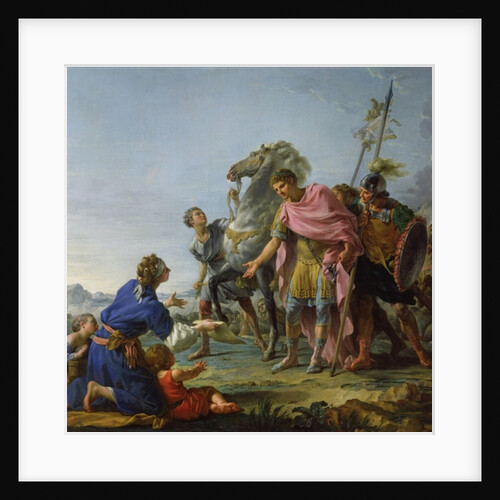 Trajan Showing Mercy, 1765 by Noel Halle