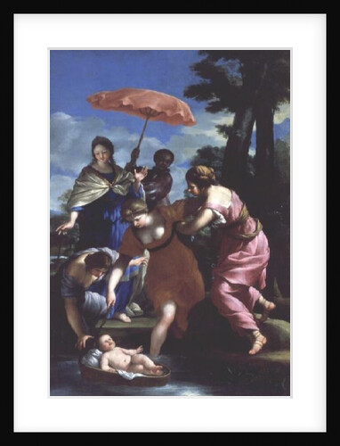 Moses Rescued from the Water, c.1655-57 by Giovanni Francesco (1610-62) Romanelli