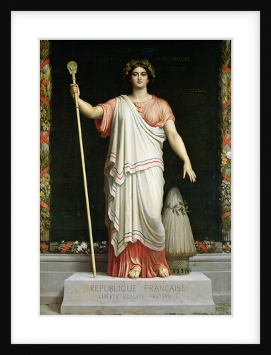 Allegory of the Republic, 1848 by Dominique Louis Papety