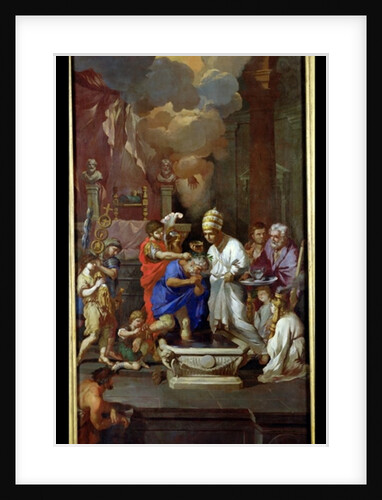 Baptism of Constantine I by Pierre Puget