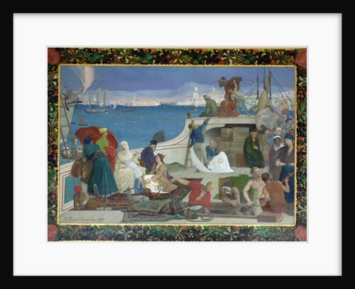 Marseilles, Gate to the Orient, 1869 by Pierre Puvis de Chavannes