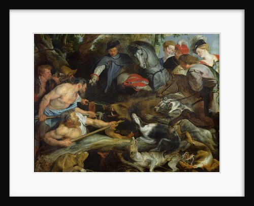 Wild Boar Hunting, c.1615-16 by Peter Paul Rubens