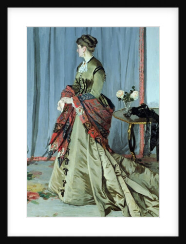 Portrait of Madame Louis Joachim Gaudibert, 1868 by Claude Monet