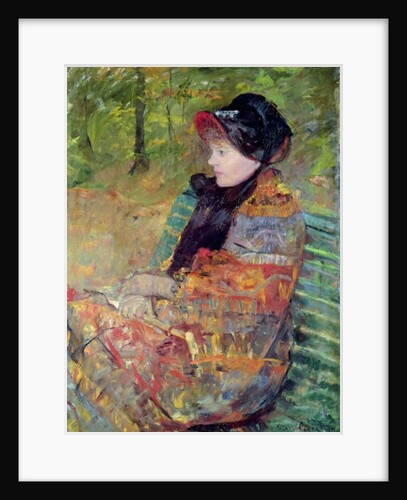 Portrait of Mlle C. Lydia Cassatt, 1880 by Mary Stevenson Cassatt