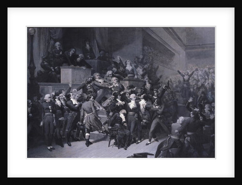 The Ninth Thermidor, c.1840 by Raymond Quinsac Monvoisin