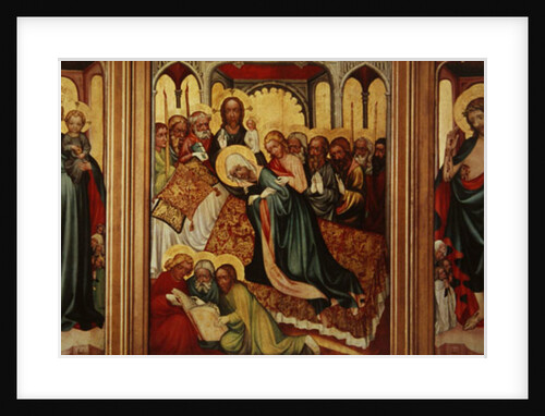 Roudnice Triptych, c.1400-10 by Czech School