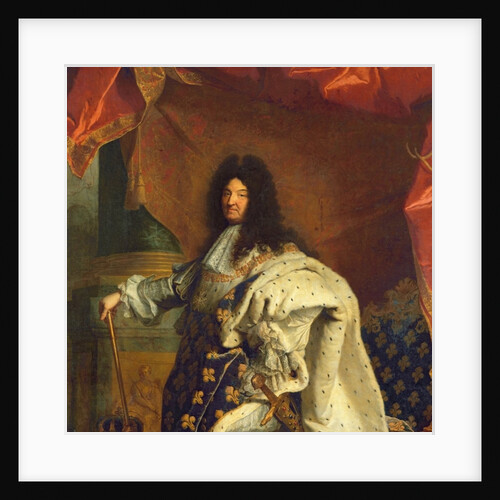 Louis XIV in Royal Costume, 1701 by Hyacinthe Francois Rigaud