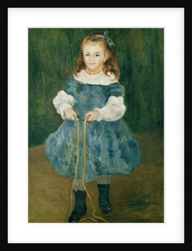 Girl with a skipping rope, 1876 by Pierre Auguste Renoir