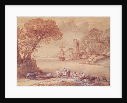 The Rape of Europa, 1655 by Claude Lorrain