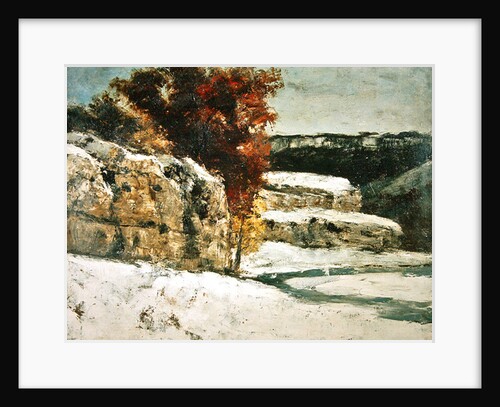 Winter Landscape, 1865-70 by Gustave Courbet