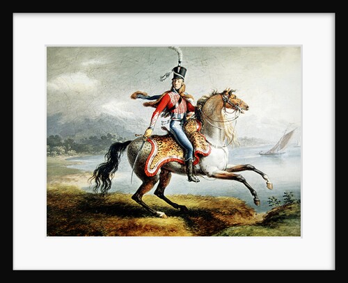 Equestrian self portrait, 1806-08 by Louis Lejeune