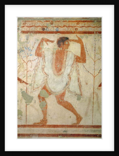 Dancer from the Tomb of the Triclinium, c.470 BC by Etruscan