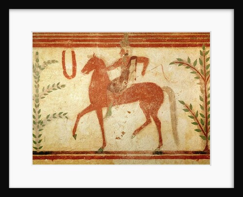 Horseman, right hand side by Etruscan