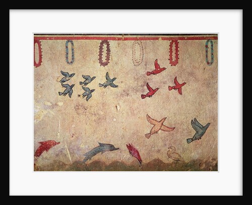 Aquatic birds and leaping dolphins by Etruscan
