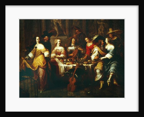 Holiday meal by Hieronymus Janssens