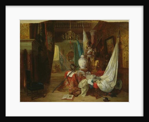 Interior, romantic bric-a-brac by Alexandre Couder