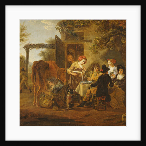 Country Snack by Jean Louis (1744-1829) De Marne