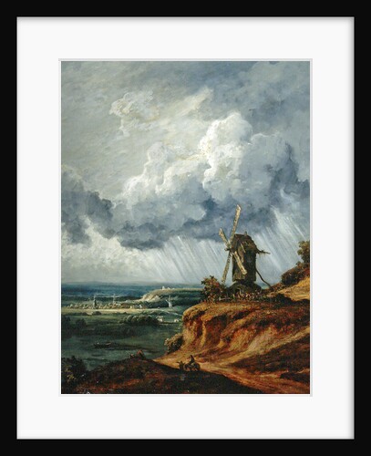 The Windmill of Argenteuil, c.1830 by Georges Michel