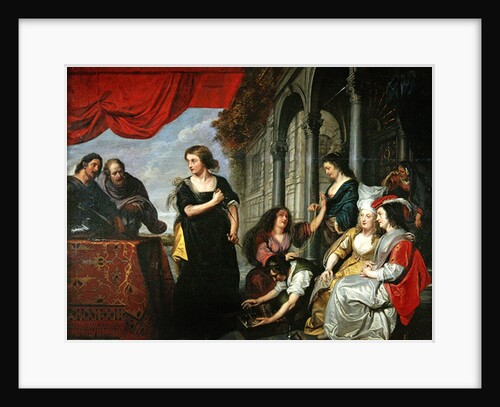 Ulysses amongst the Lycomedes by Erasmus II Quellinus
