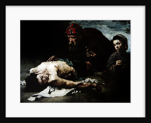 The Good Samaritan, 1870-75 by Auguste Theodule Ribot