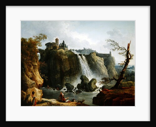 The Falls of Tivoli, 1768 by Hubert Robert