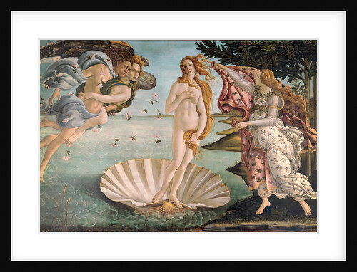 The Birth of Venus, c.1485 by Sandro Botticelli