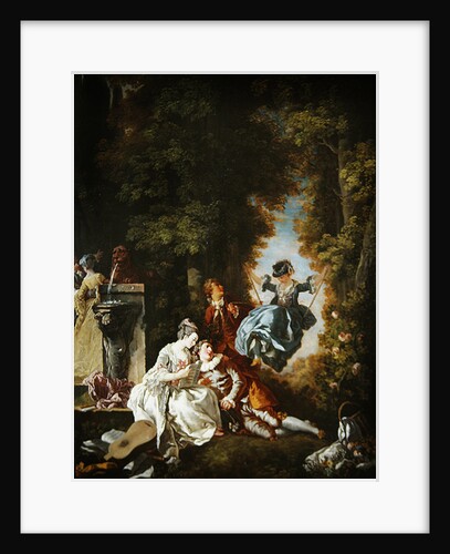 The Swing by Louis Rolland Trinquesse