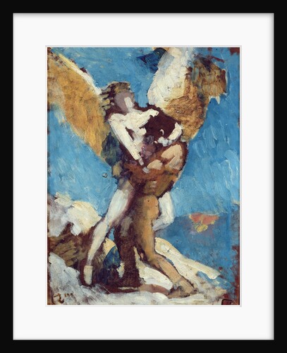 Jacob Wrestling with the Angel, c.1876 by Leon Joseph Florentin Bonnat