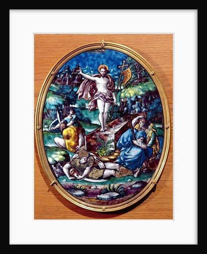 The Resurrection of Christ, 1557 by Leonard Limosin