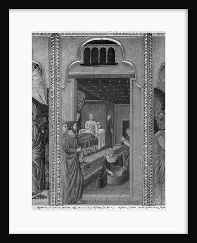 Cycle of the Life of the Virgin, Birth of the Virgin, c.1445 by Giovanni Francesco da Rimini