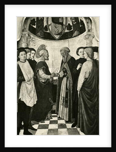 Cycle of the Life of the Virgin, Consecration of the Virgin at the Temple, c.1445 by Giovanni Francesco da Rimini