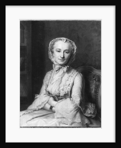 Mademoiselle Marie Salle, 1741 by Maurice Quentin de la Tour