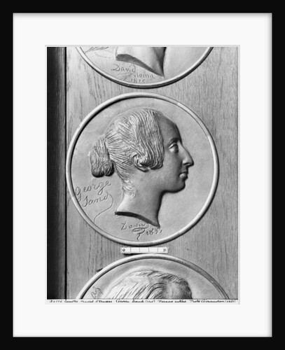 George Sand, 1833 by Pierre Jean David d'Angers