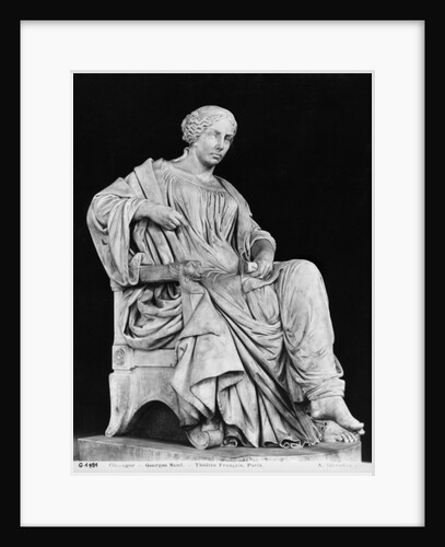 George Sand, 1877 by Jean Baptiste Auguste Clesinger