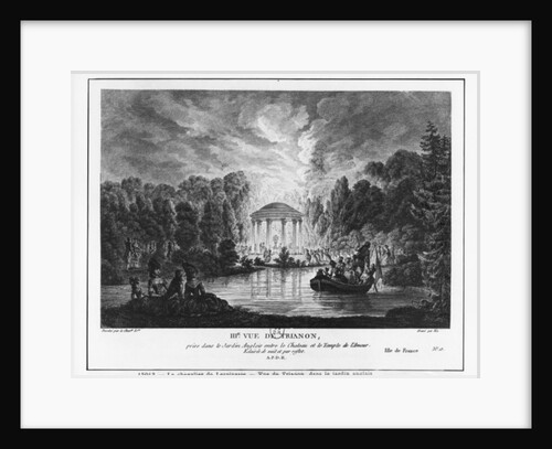 Third view of Trianon by Louis-Nicolas de Lespinasse