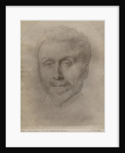 Leonce Benedite, 1899 by Alphonse Legros
